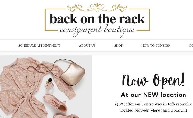 back on the rack consignment boutique