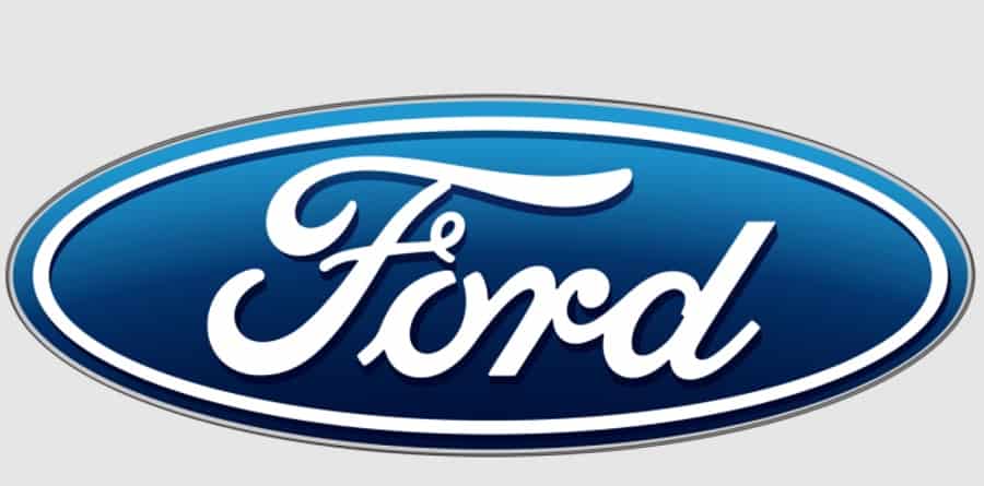 ford blue oval geometric logo